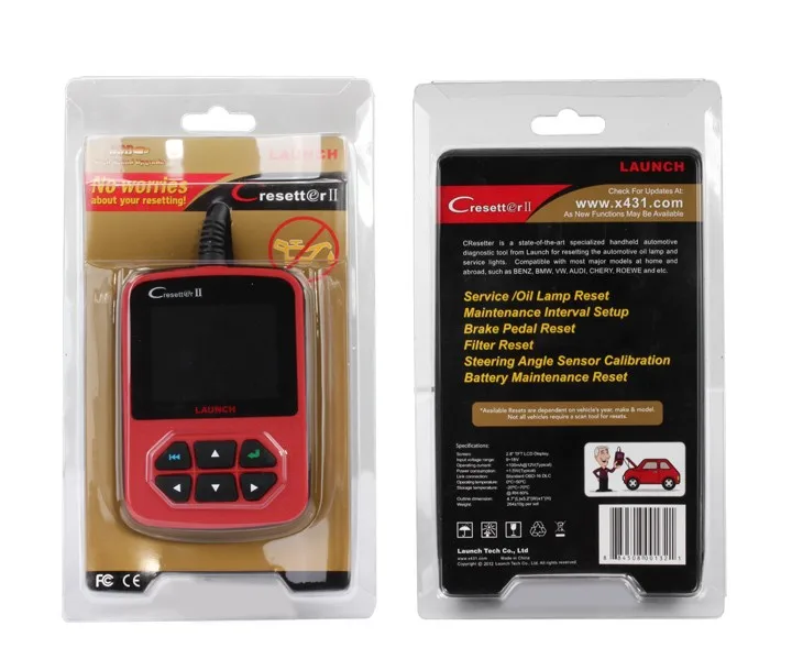 Новый стартовый усилитель II X431 2 лампы инструмент для сброса масла цветной ЖК