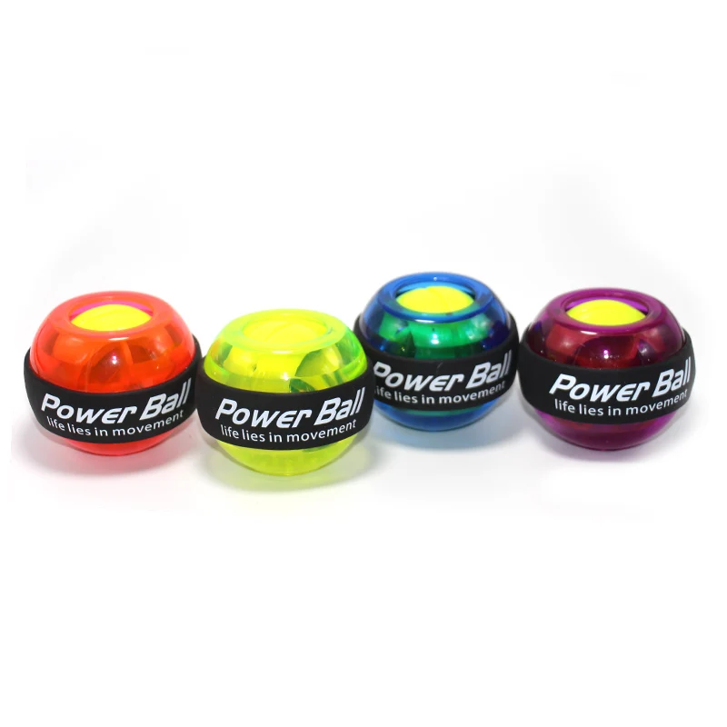 Шар на гироскопе Force Ball Gyro No power светильник на запястье мяч тренажер для рук усилитель светодиодный со скоростью устройства 4 цвета