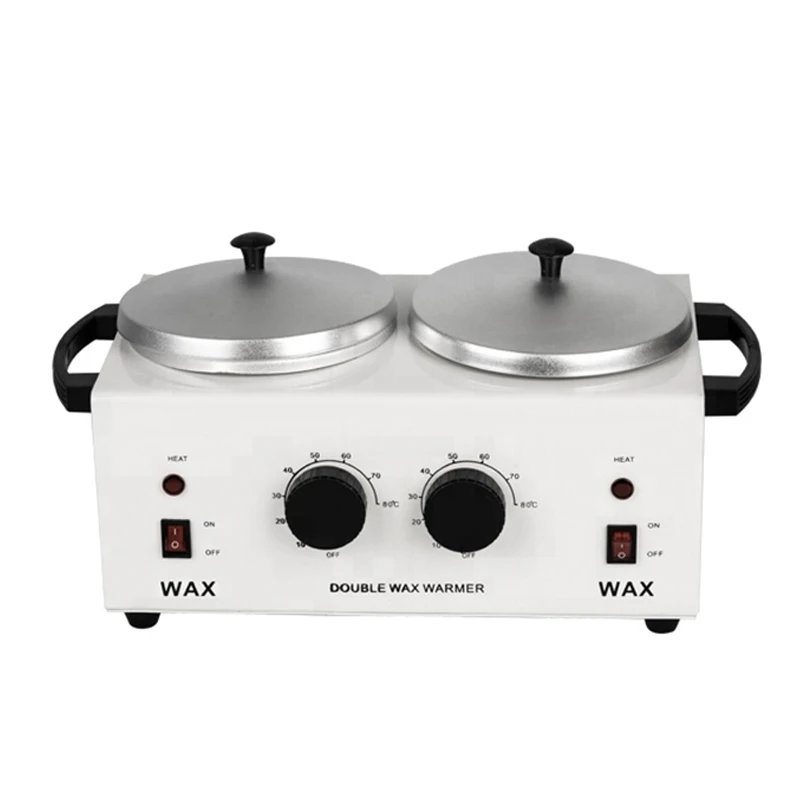 MEIERLI двойной горшки нагреватель для воска эпиляции машина парафиновый воск рук и
