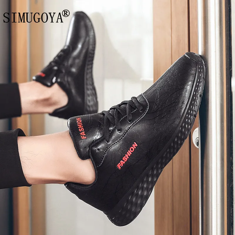 SIMUGOYA/Новинка сезон весна-осень мужская повседневная обувь модная из