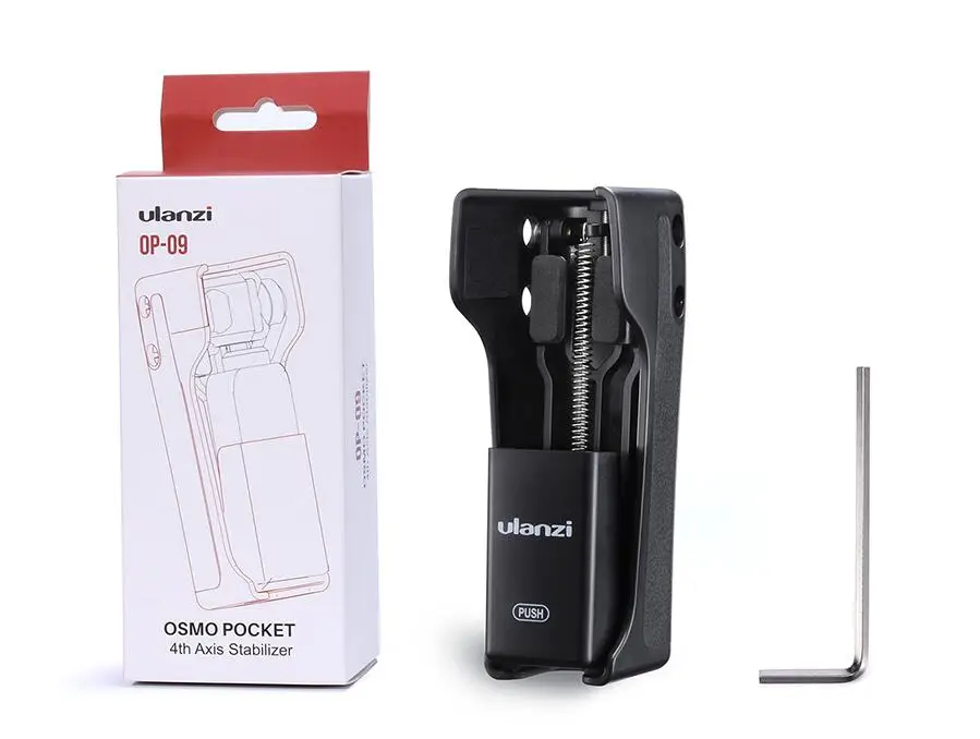 OP-9 Ulanzi OP-9 4th Axi стабилизатор Ручка рукоятка для DJI OSMO Карманный складной Z Тип стабилизатор кронштейн OSMO карманные аксессуары - Цвет: OP-9