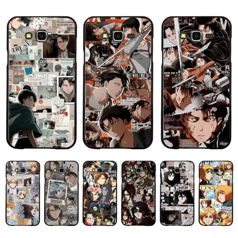

Anime Attack On Titan Art aesthetics Phone Case For Samsung Galaxy J 4plus J6 J5 J72016 J7prime cover for J7Core J6plus