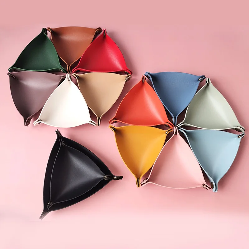 

Складной треугольный поднос для костей, 14 цветов, портативный ящик для хранения настольных игр, 12,5 см