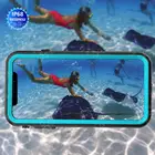 Чехол для iPhone 12 11 Pro Max, водонепроницаемый чехол для телефона iPhone 12 X XR XS MAX, прозрачный чехол для Apple 5s SE 8 7 6S Plus, противоударный чехол