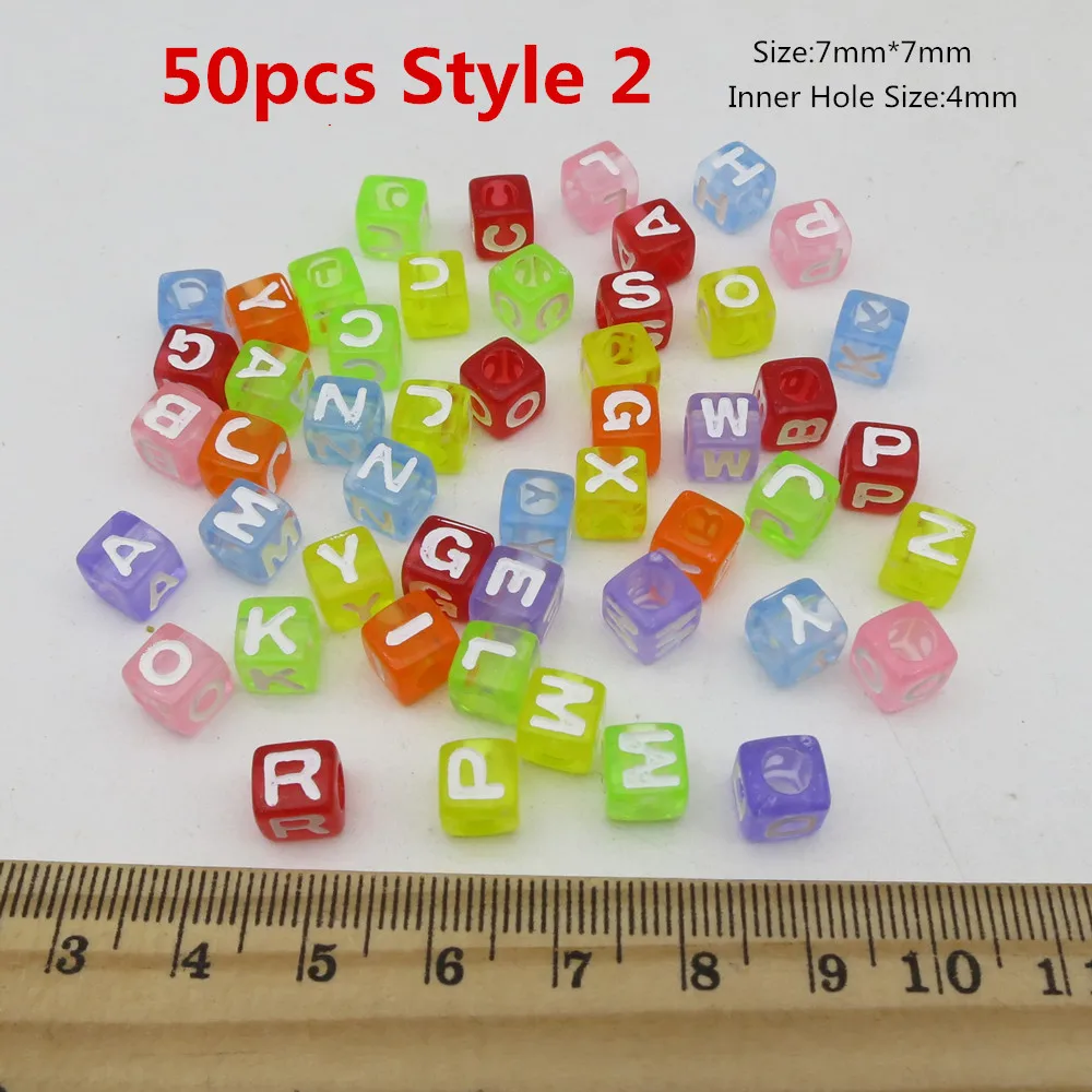 50pcs Style 2 30 шт-100 шт цветные пластиковые вязанные крючком Детские косички для волос косички дреды бусины манжеты кольца для наращивания ювелирные изделия - Цвет: 50pcs Style 2