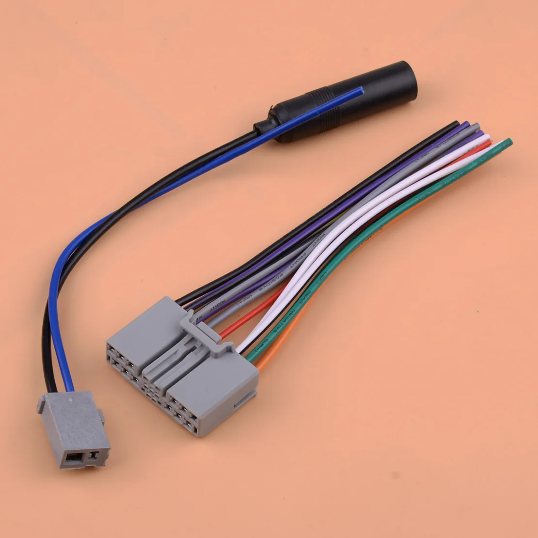 Автомобильный Радио стерео разъем жгут проводов кабель антенна адаптер Комплект