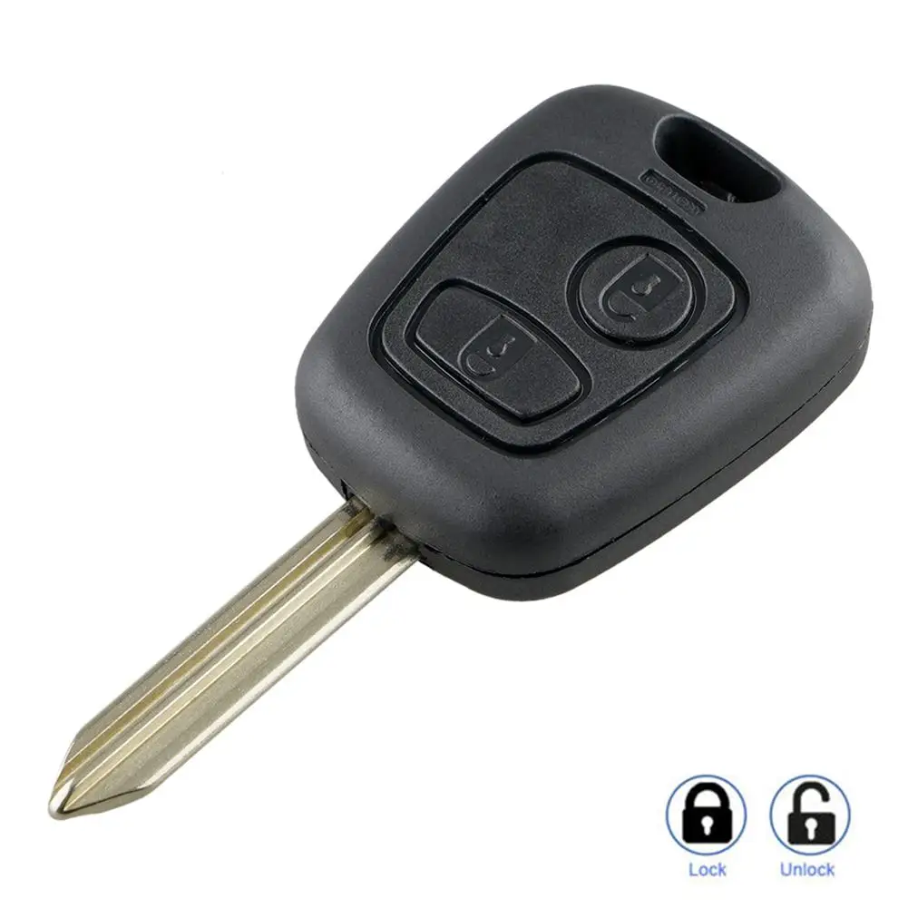 Автомобильный пульт дистанционного управления 2 кнопки 433 МГц для Citroen Saxo Picasso Xsara