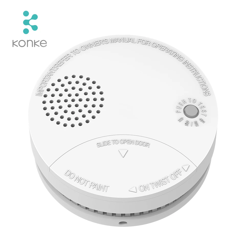 Smoke Detector ZigBee пожарная сигнализация датчик дыма детектор газа вода погружение Наводнение детектор утечки Умный дом Безопасность Дистанционное управление на xiaomi - Цвет: Smoke Detector