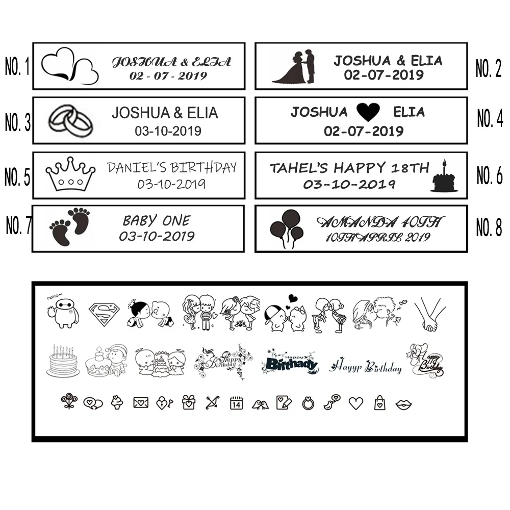 50 шт. брелоки для открывания бутылок|Сувениры вечеринок| |