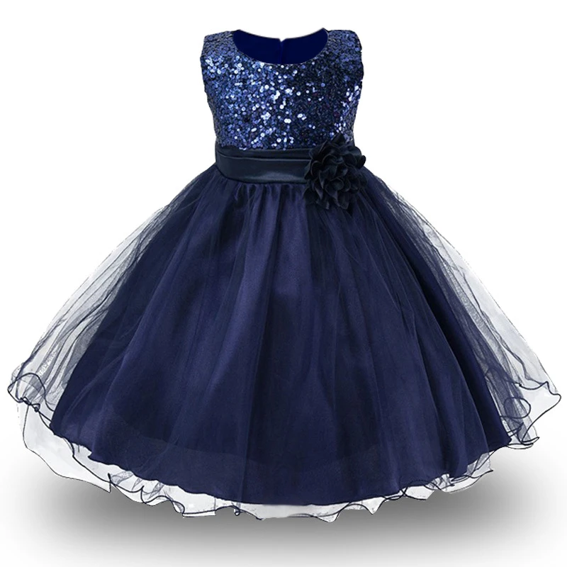 

Modern Dance Ballet Dress Princess Gown For Girls Gauze Sequins Flower Children's Day Choir Performance Clothing Free Shipping