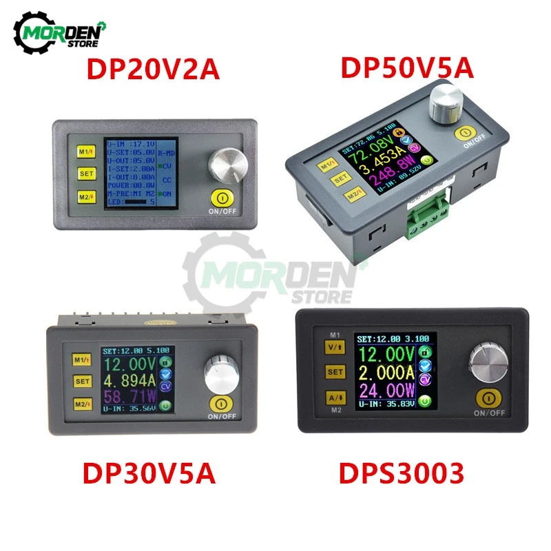 

Понижающий Программируемый Модуль питания DP30V5A DP50V5A, Вольтметр постоянного напряжения, постоянного тока, преобразователь напряжения, 30 В, 50 ...