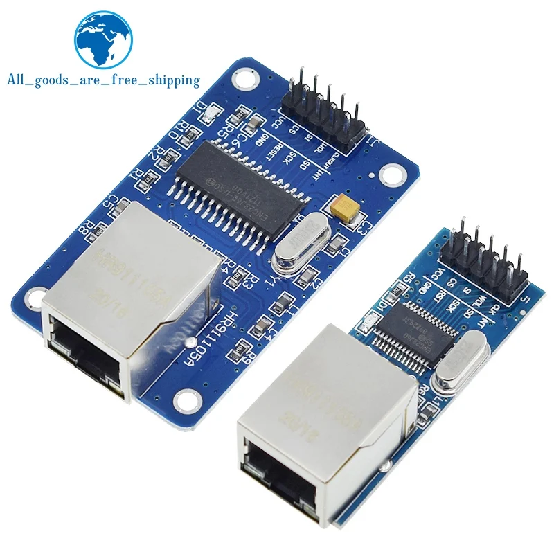 

Интерфейсный сетевой модуль TZT ENC28J60 SPI, модуль Ethernet (мини-версия) для arduino