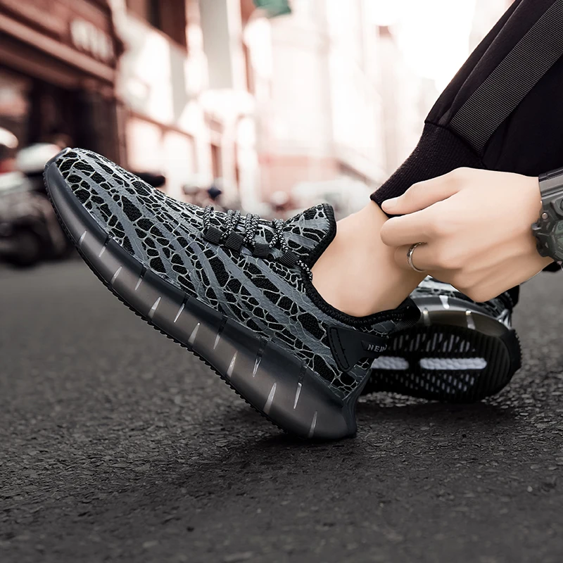 

Men Sneakers Shoes Casual Mens Black Casual Shoes Sneakers Breathable Male Safety Sports Color Man Blue Canvas Shoe Respirant