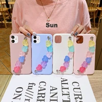 cute 3d candy wrist chain silicone case for huawei honor 8 9 10 lite 20 30 pro honor 10i 20i 8x max 9a 9s 9c 50 se soft tpu case