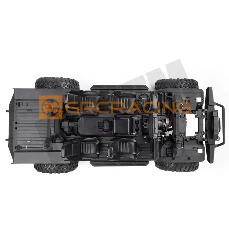 Внутренняя крышка аккумулятора с подлокотником G161BD для 1/10 RC Crawler Car Traxxas TRX4