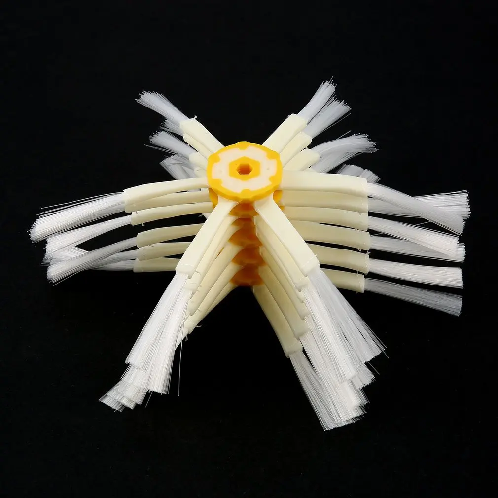 2 шт. 6 Вооруженные боковая щетка для подметания аксессуары робота-пылесоса