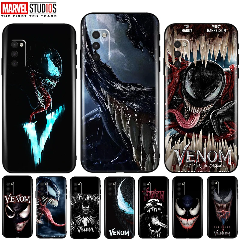 

Venom Phone Case For Samsung Galaxy A41 Soft Coque Cover Marvel Avengers Comics SpiderMan Captain America Hulk Thor Deadpool