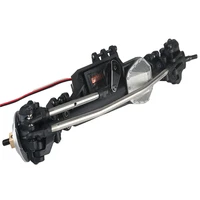 2pcs aluminum alloy 23t25t steering gear swing arm servo arm for axial 110 rbx10 ryft rc crawler car modification part