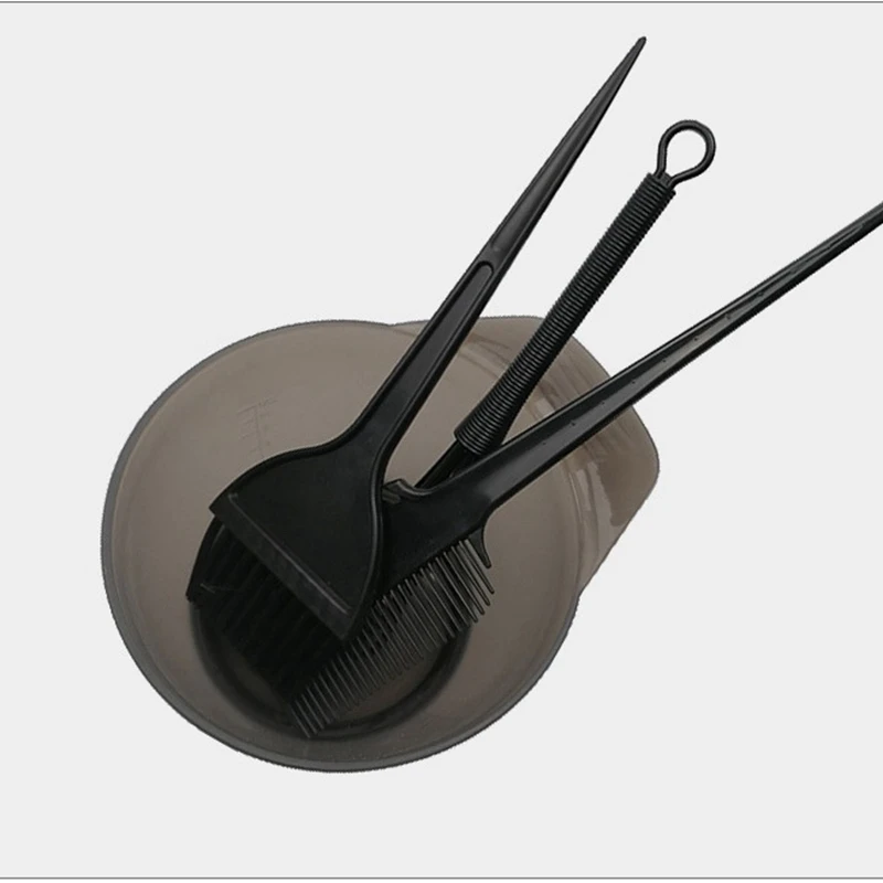 

17PCS Salon Hair Color Kit Set Hair Dye Shawl Hairdressing Brushes Bowl Comb Dye Hair Tint Tool