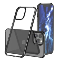 iphone12 phone case apple 12 pro four corner anti fall acrylic protective cover transparent hard case 2020 new