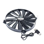 Оригинальный A20020-07CA-2JN-F1 DF2002005SELN DC5V 0.30A 20 см 200*200*20 мм USB охлаждающий вентилятор