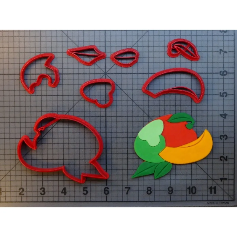 Фрукты милая Клубника Олива манго форма silhoutte хлеб детский торт на день рождения