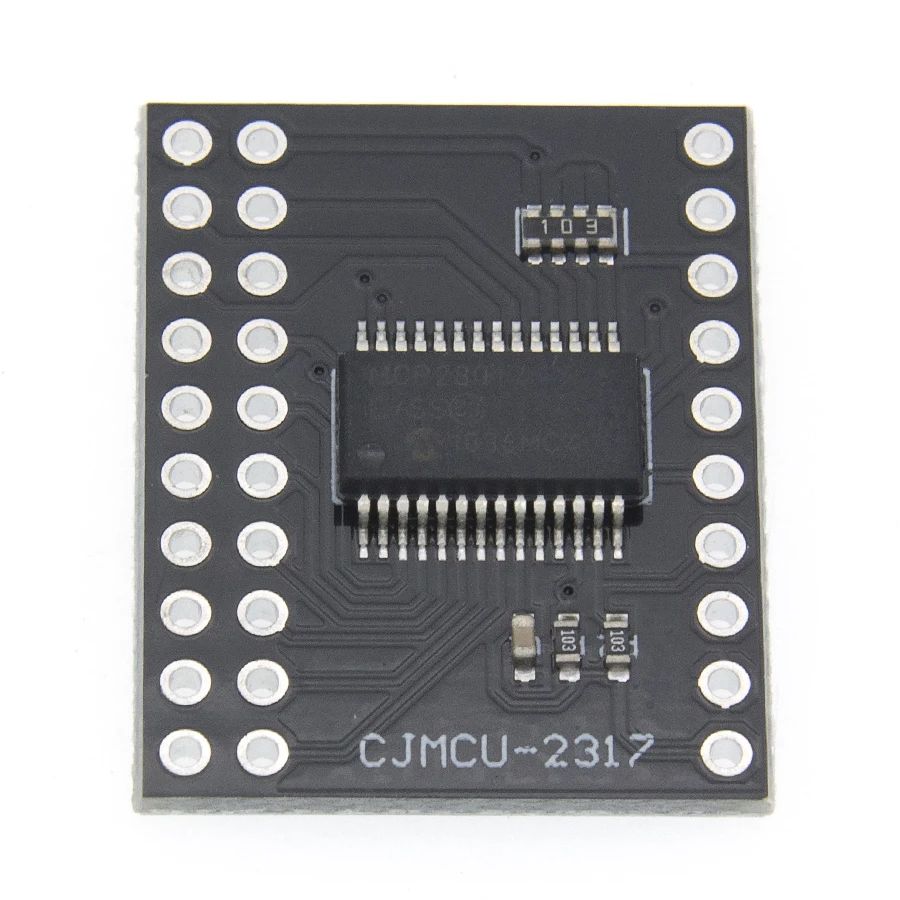 MCP23017 серийный Интерфейс модуль IIC I2C SPI MCP23S17 двунаправленный 16 бит I/O расширитель