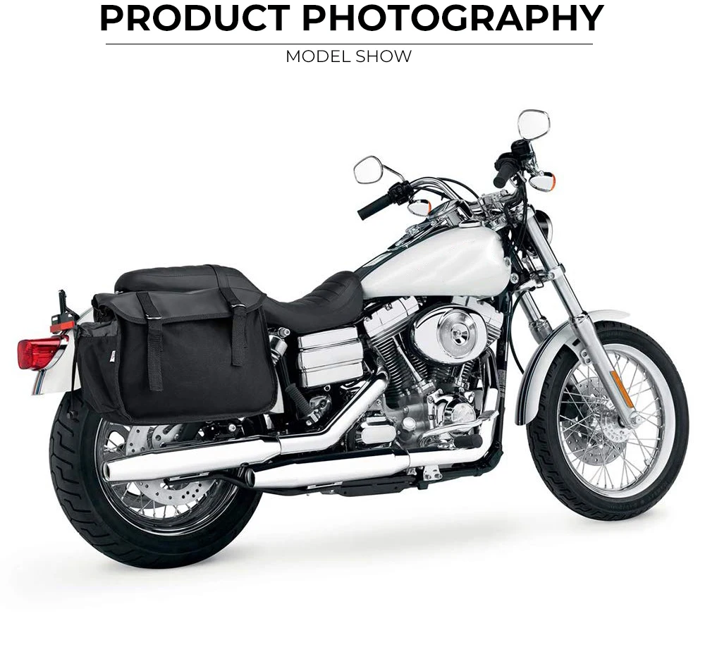 Черная мотоциклетная сумка 600D oxford Saddlebags Equine Back Pack Холщовая Сумка для Touring Sportster XL883 XL1200 для Kawasaki