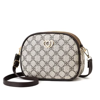 womens fashion multilayer zipper round shoulder bag solid color casual pu leather luxury crossbody bag designer handbags