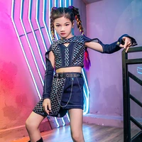 sequins cheerleader uniform performance costume designer clothes teen girls clothing jazz dance outfit fashion girl sets dl7760
