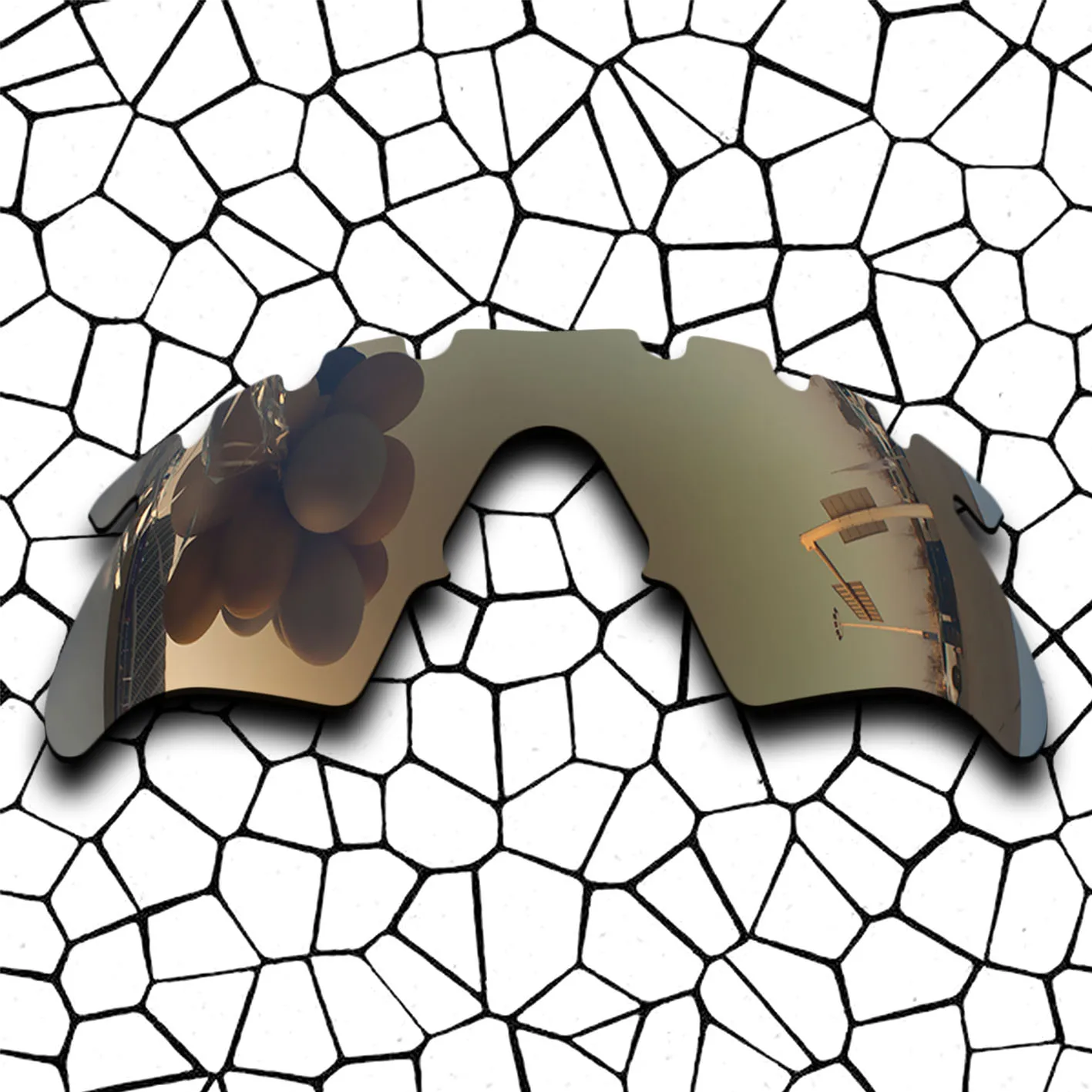 Поляризованные Сменные линзы для Oakley M обогреватель рамы оригинальное Рифленое