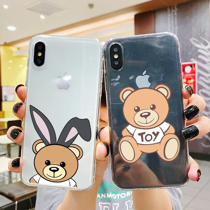 Роскошный чехол Itaky Bear для телефона Samsung Galaxy S20 S10 S9 S8 Plus Lite Ultra S10e матовые