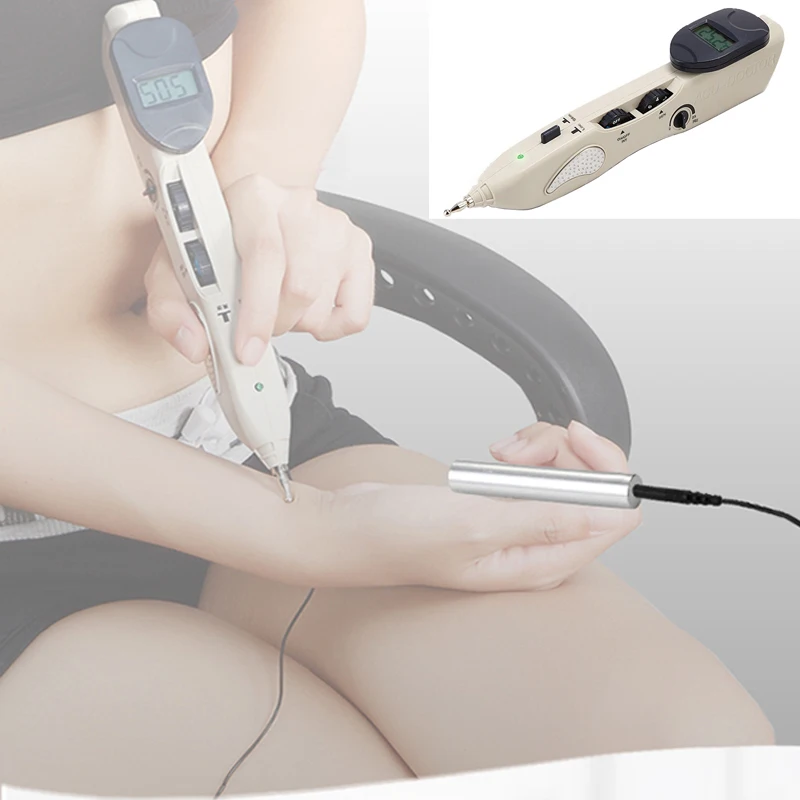 Ручка для акупунктурных меридианов электронный массаж лица и тела Акупунктура