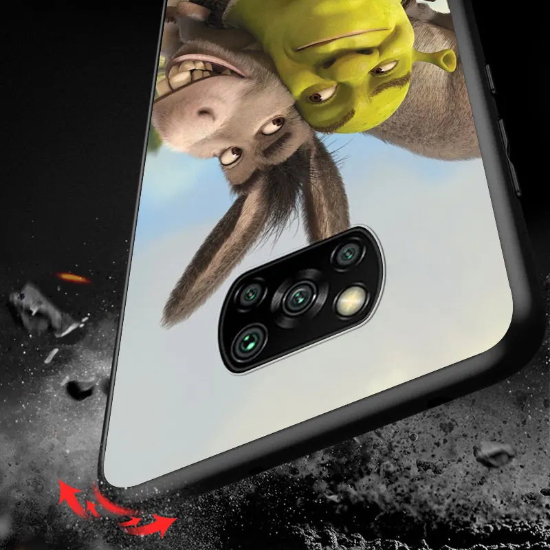

CartoonCute green monster Gshrek For Xiaomi POCO F1 M3 X2 X3 NFC F2 M2 Pro Mi Mix 3 Play A3 A2 A1 lite 6 CC9 CC9E Phone Case