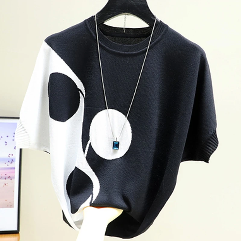 Трикотажная футболка популярного цвета shintimes топы в Корейском стиле Женская