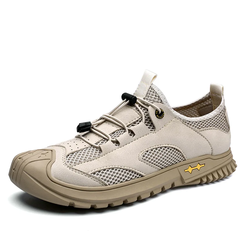 

2021 Spring and Summer New Men's Shoes Breathable Mesh Casual Shoes Men's Fashion Low Top Sneakers Men