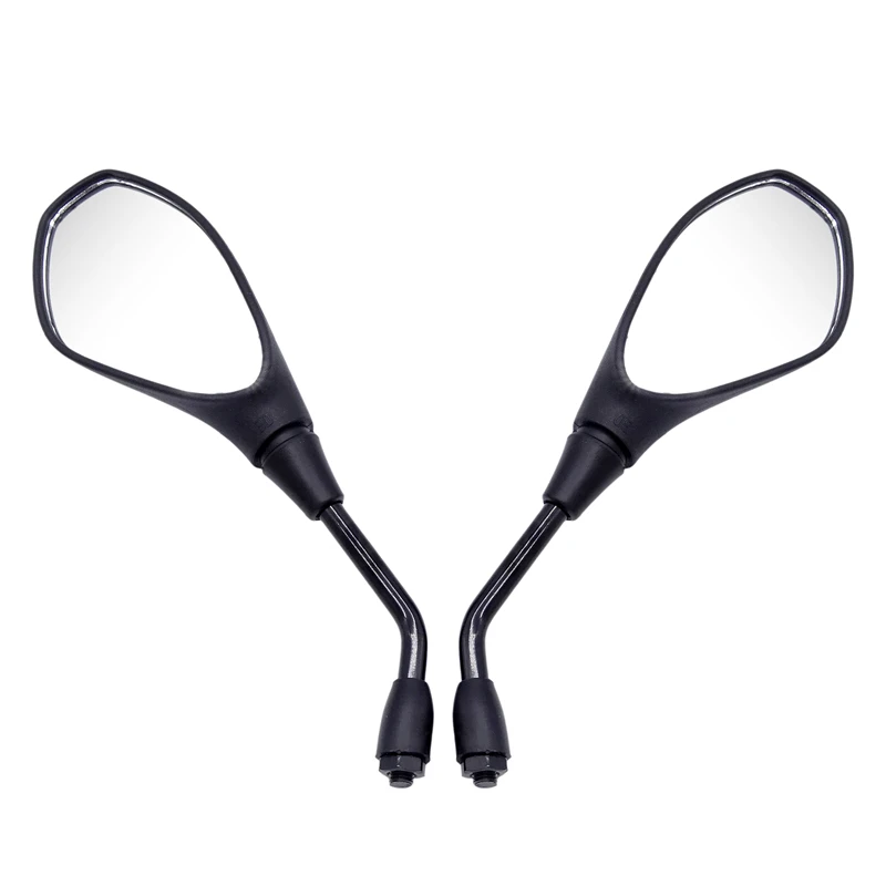 2 шт. Универсальный 10 мм мотоцикл Зеркало заднего вида Левый и правый зеркала