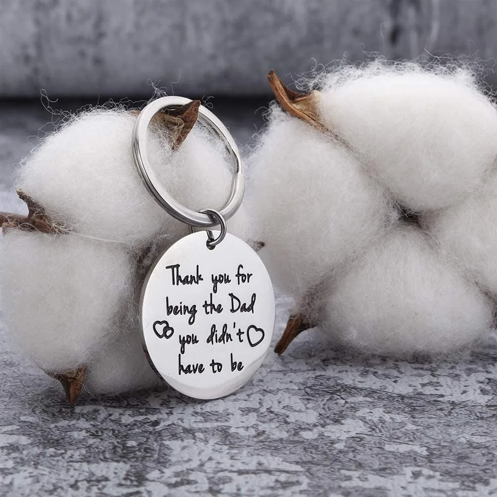 Подарок на день отца брелок для папы шаг папа свадебные подарки невесты жениха от