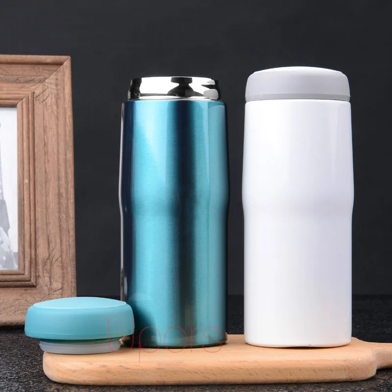 280/350 мл мини термос чашка с двойными стенками вакуумные термосы 304 нержавеющая