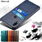 Чехол для Xiaomi Redmi Note 7 pro, 9s, 9 Pro MAX, 6, 4X, 4 слота для карт, чехол из искусственной кожи + задние чехлы из поликарбоната для Redmi 6 Pro, 6A, 5, 5A, S2 GO, чехол