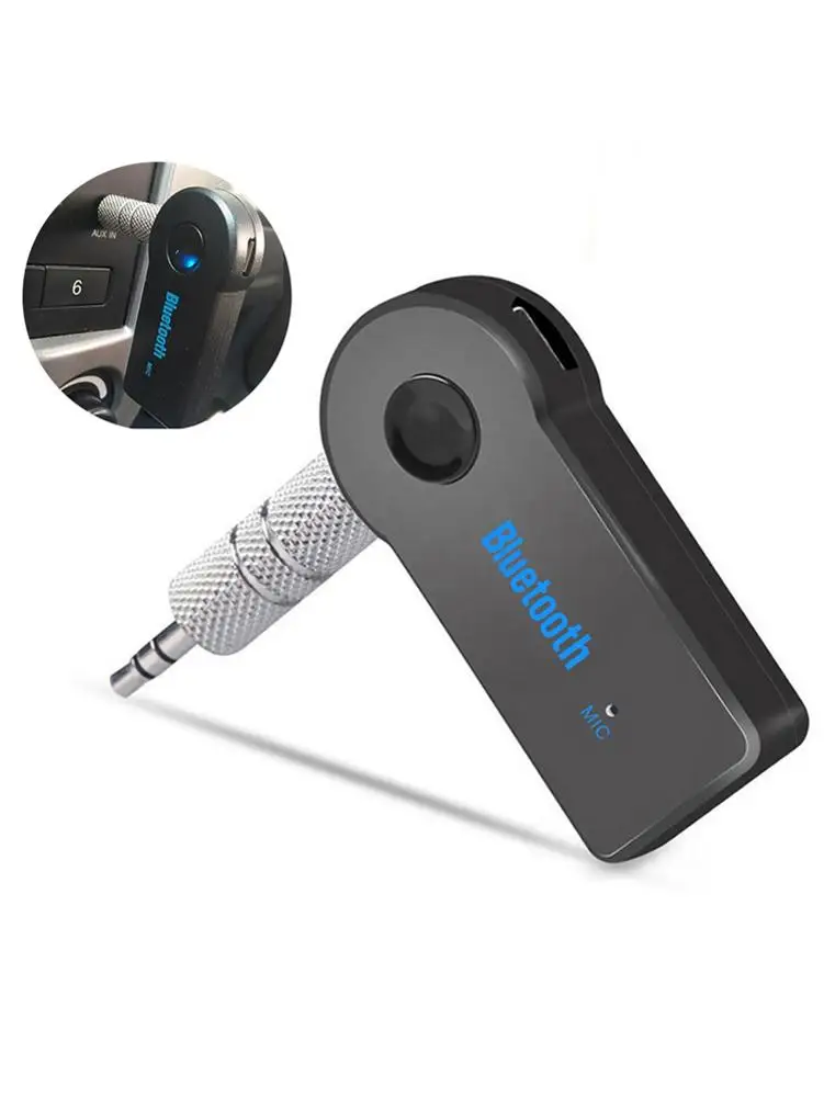New Bluetooth AUX Receiver Built-in Mic 3.5mm Male To USB Charging For IPhone IPad Samsung HTC Smart-phone Etc | Автомобили и