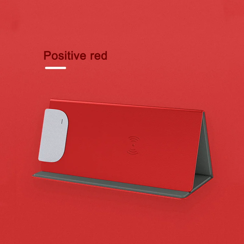 Коврик для мыши Qi с беспроводным зарядным устройством iPhone 11 XS X Samsung S8 Note 8 Airpods Pro 2