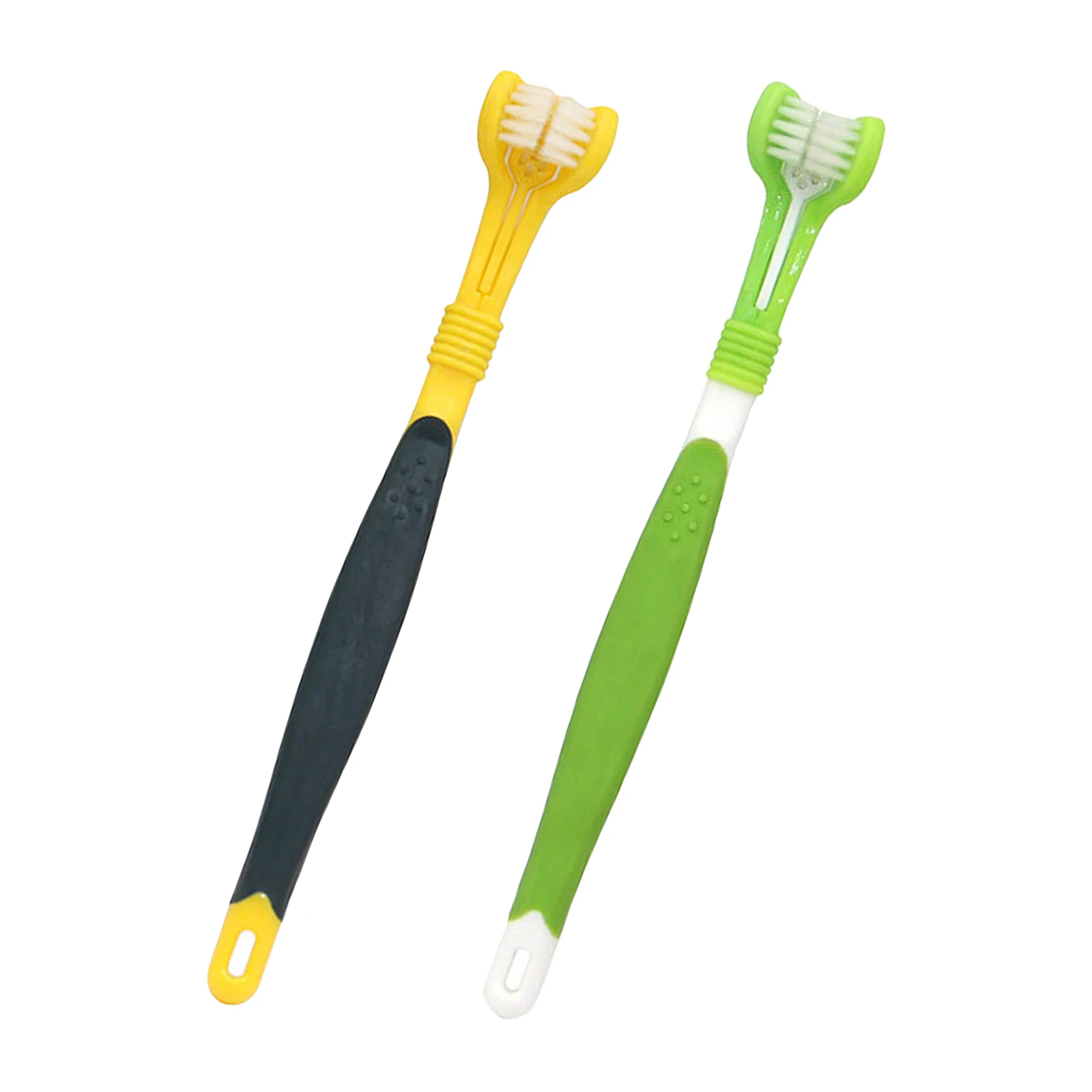 

Three-Head Pets Toothbrush for Dog Cat Soft Oral Hygiene Tartar Fresh Breath