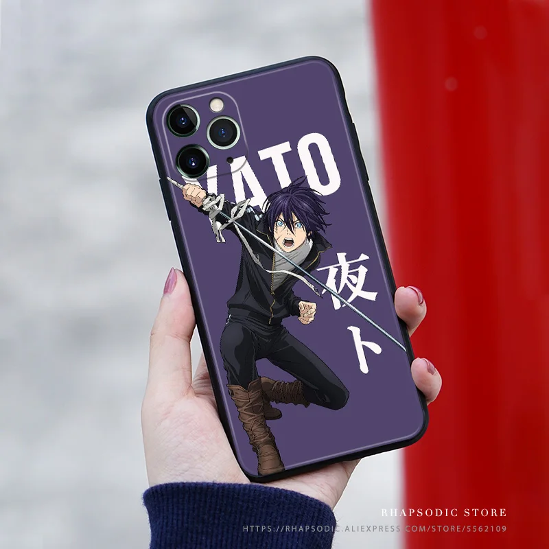 yato noragami anime soft silicone tpu phone case cover shell for iphone se 6 6s 7 8 plus x xr xs 11 12 mini pro max free global shipping