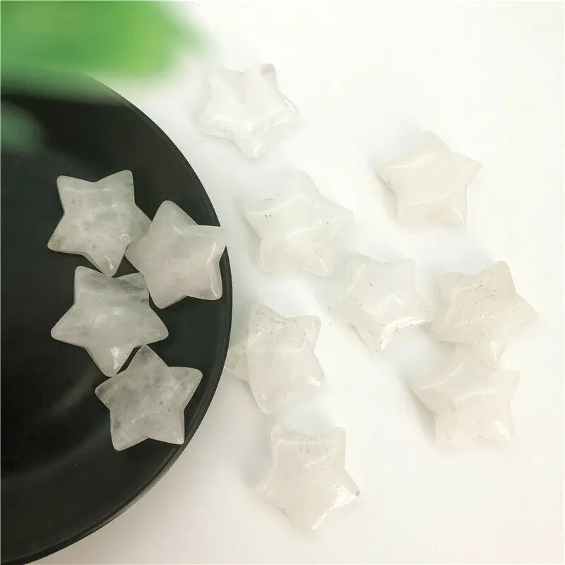 Прямая поставка натуральный искусственный камень в форме звезды лечебные