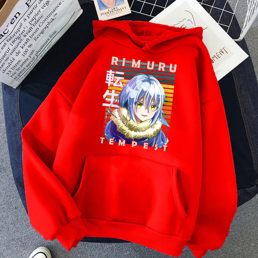 

Winter That Time I Got Reincarnated as a Slime Hoodies Female manga 2021 Harajuku Printed Sweatshirt Spring Long Sleeve Pullover
