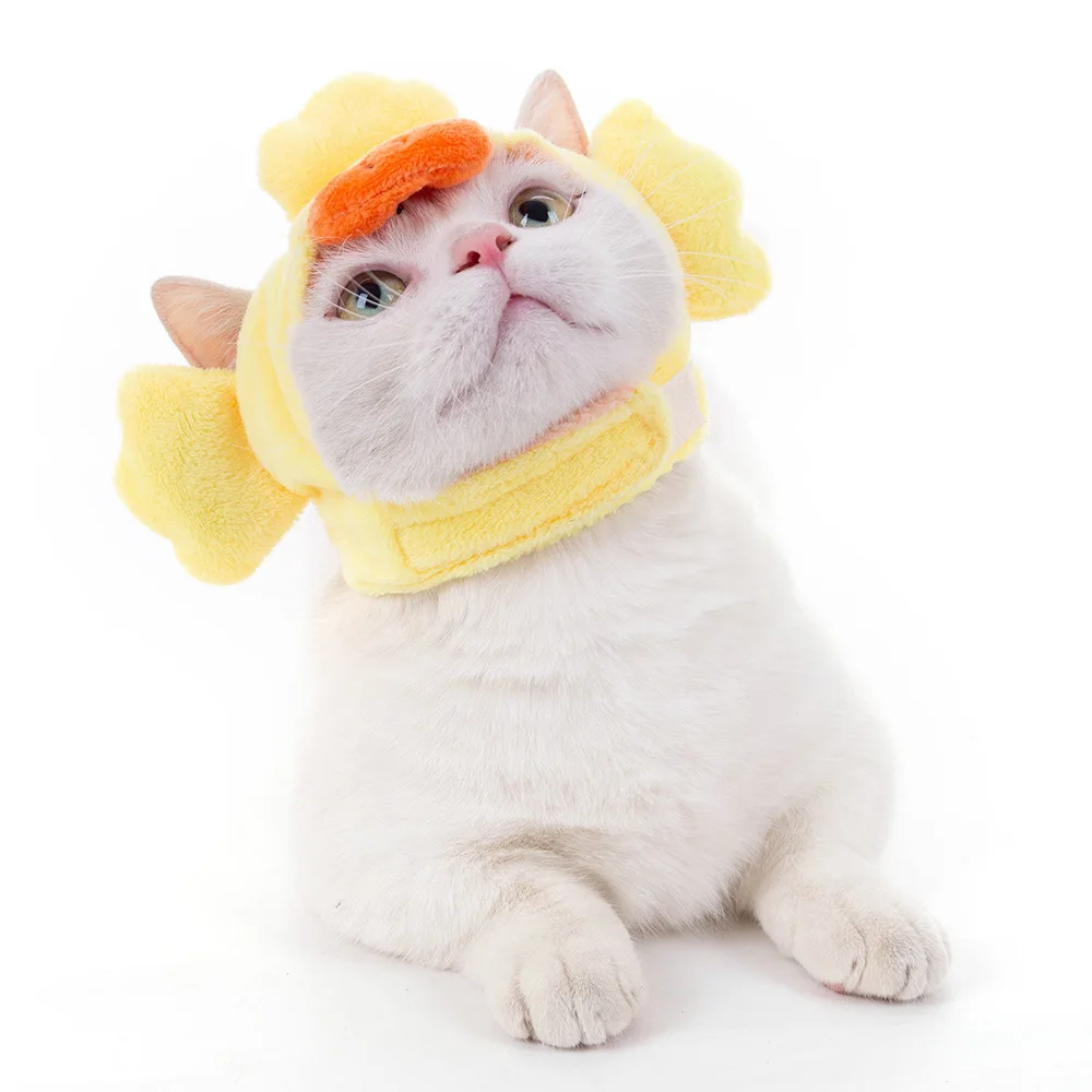 

Easter Cat Costume Warm Pet Cap Bunny Rabbit Hat with Ears Photo Props for Puppy Kitten Small Dogs Pets Costume Accessories