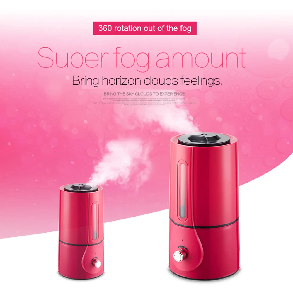Air Diffuser large capacity 3L fogger Ultrasonic Humidifier electric Purifier Mist Maker for home Aroma | Бытовая техника