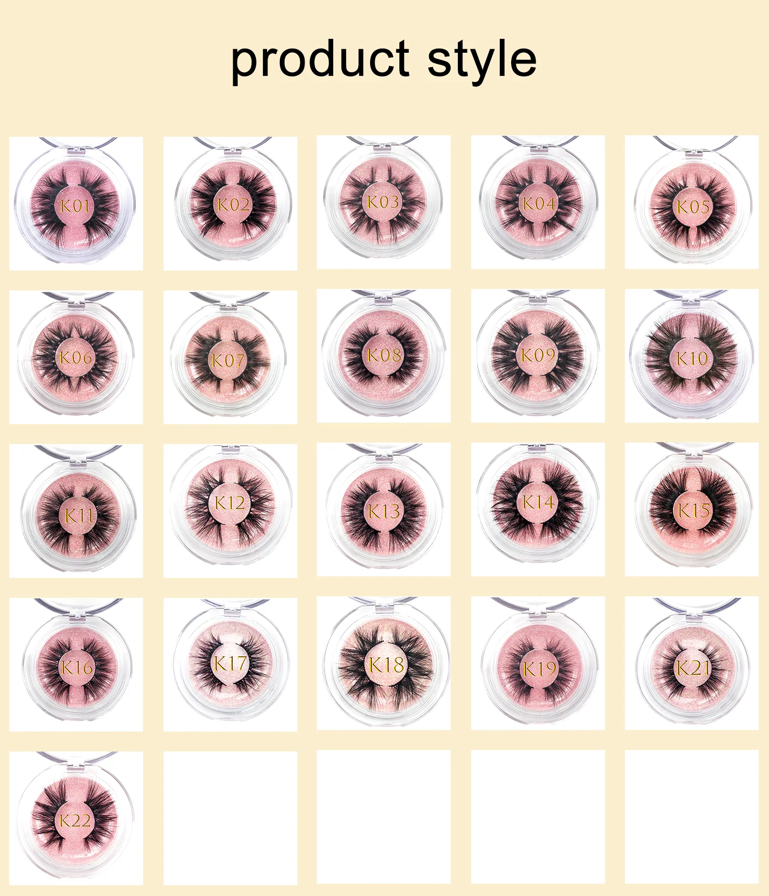

Mink Eyelashes High Quantity 3D Mink Hair False Eyelashes Natural Thick Long Eye Lashes Fluffy Makeup Beauty Extension Tools