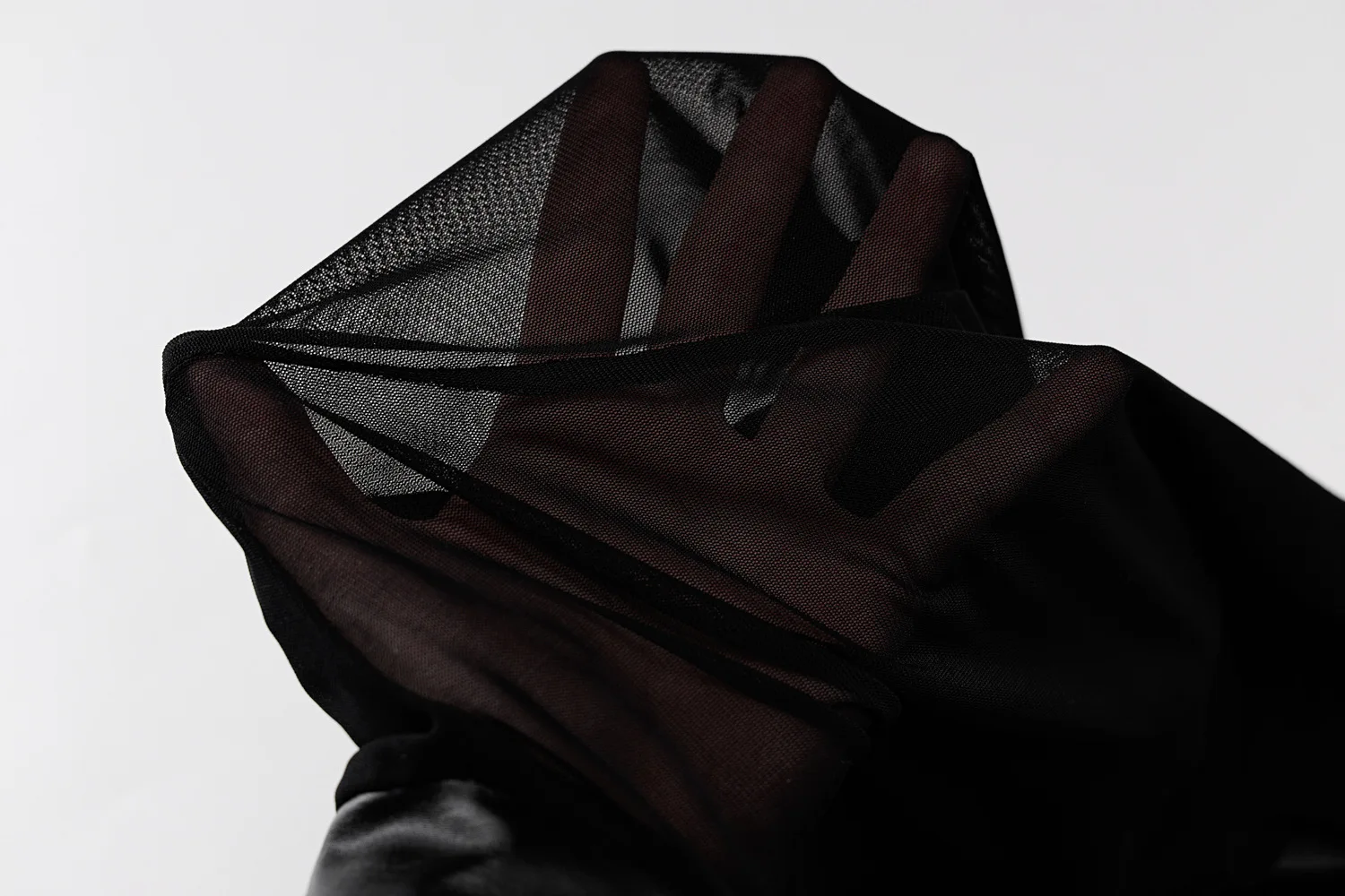 

PU patchwork nightclub one piece jumpsuit long sleeve see-through female sexy jumpsuit 2021 autumn bodycon women